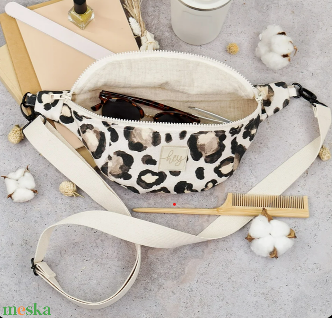 Minimalist  cross-body/övtáska - Hip Bag - állítható vállpánt, vízálló béléssel is rendelhető - táska & tok - hátizsák - hátizsák - Meska.hu