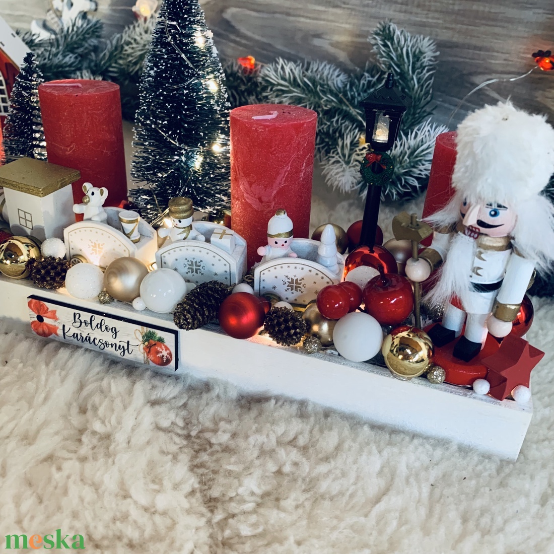 Diótőrő Adventi Asztaldísz - otthon & életmód - dekoráció - asztal és polc dekoráció - asztaldísz - Meska.hu Diótőrő Adventi Asztaldísz - otthon & életmód - dekoráció - asztal és polc dekoráció - asztaldísz - Meska.hu
