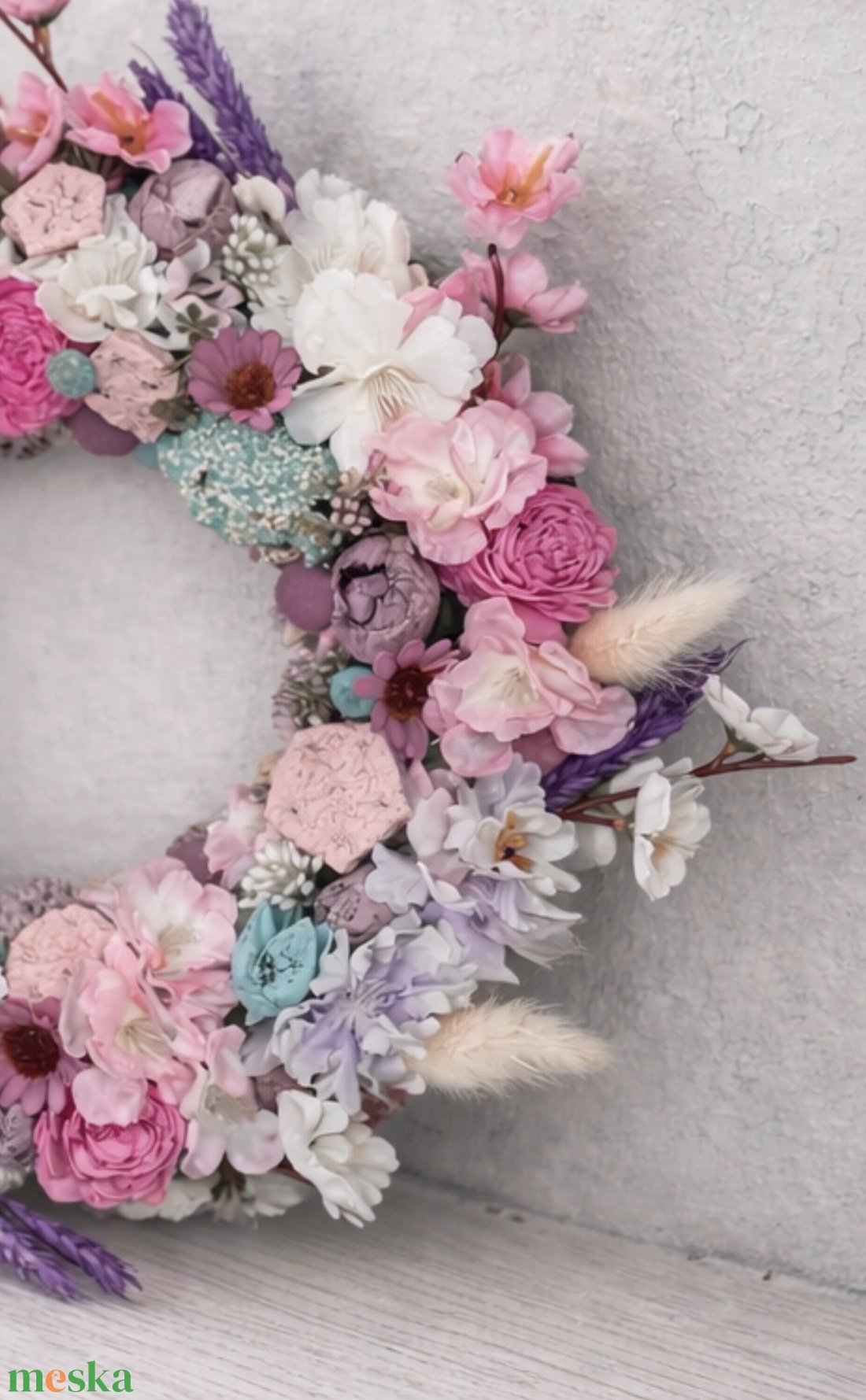 Termés alapú japán ajtódísz 30 cm-es - otthon & életmód - dekoráció - ajtó- és ablak dekoráció - ajtódísz & kopogtató - Meska.hu