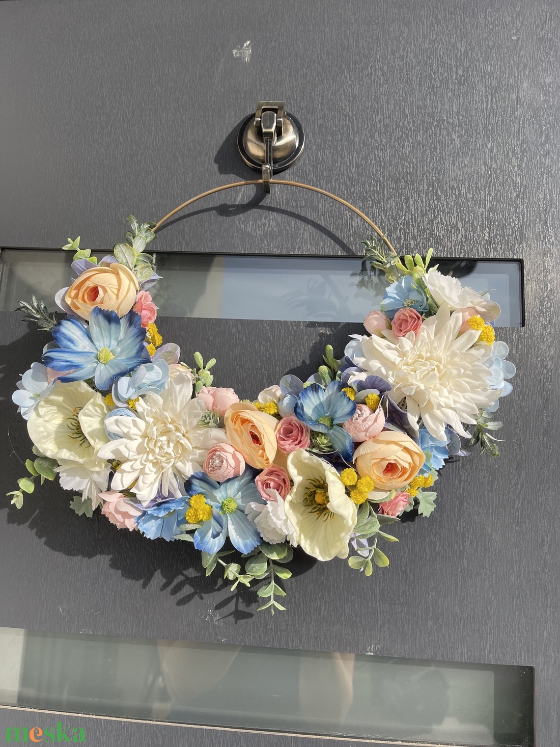 Elegáns fali dekoráció - otthon & életmód - dekoráció - ajtó- és ablak dekoráció - ajtódísz & kopogtató - Meska.hu