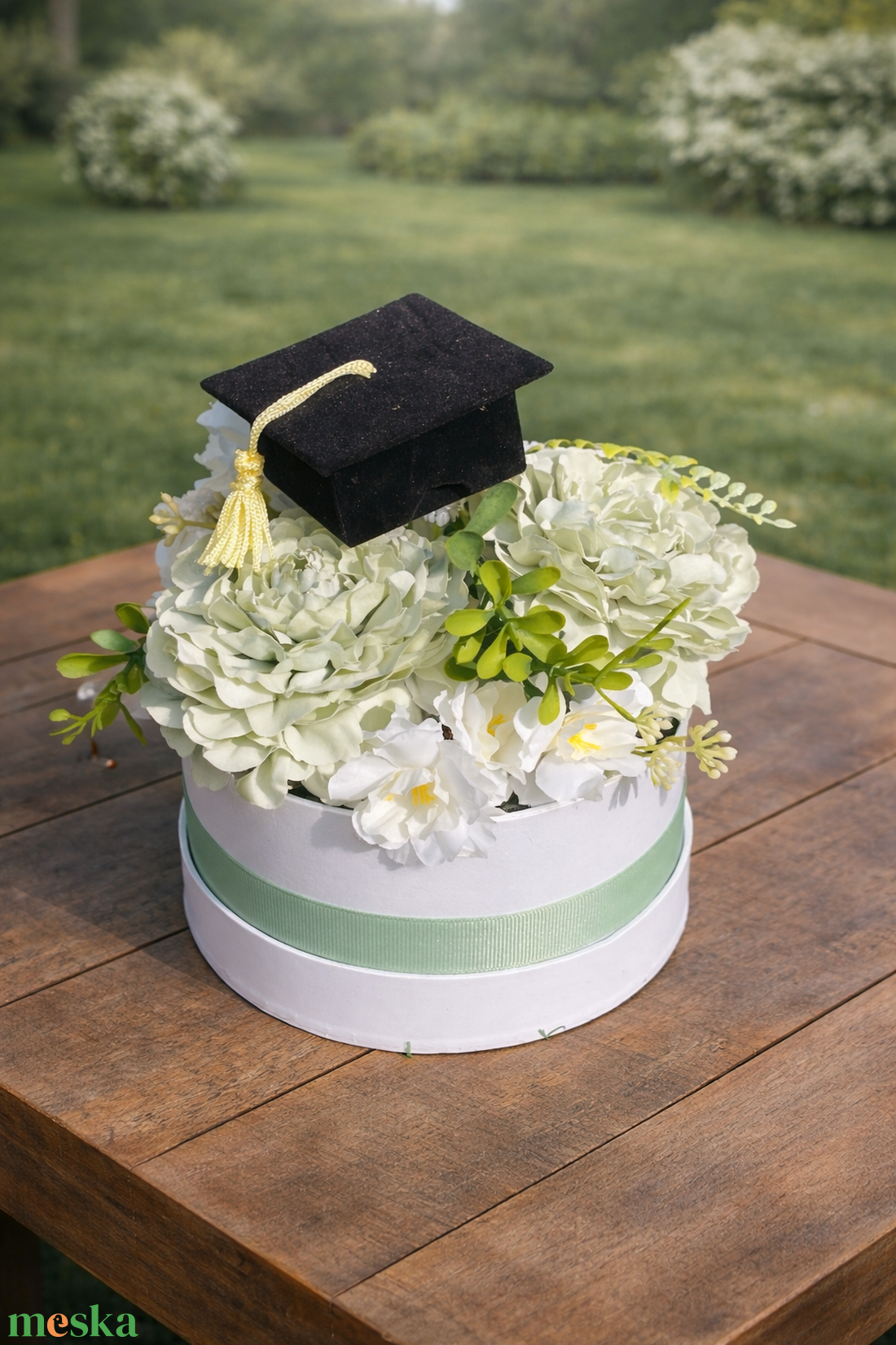 Ballagási virágboxok több színben  - otthon & életmód - virágdekoráció - virágok - virágbox - Meska.hu