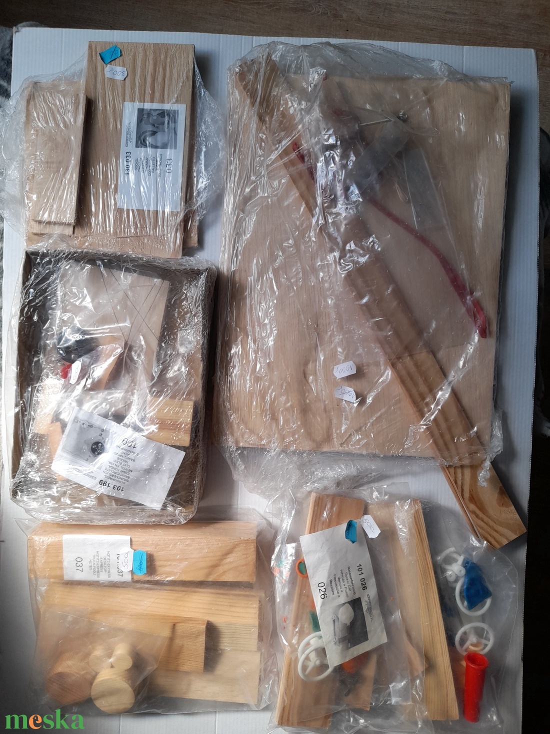 Opitec Hobbyfix barkács csomagok együtt  - kellékek & szerszámok - hobby fa alapanyag - egyéb fatermék - Meska.hu