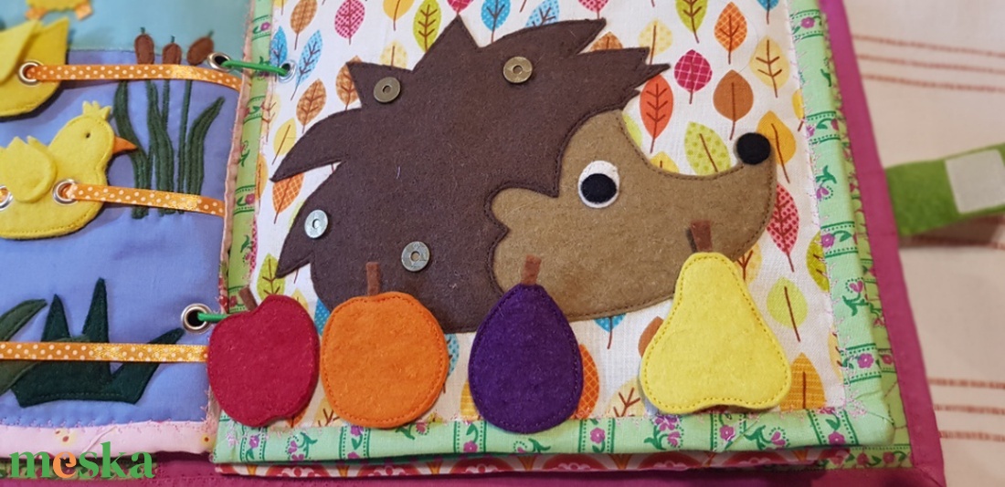 Csendeskönyv - Süni oldal - játék & sport - készségfejlesztő és logikai játék - oktató játékok - Meska.hu