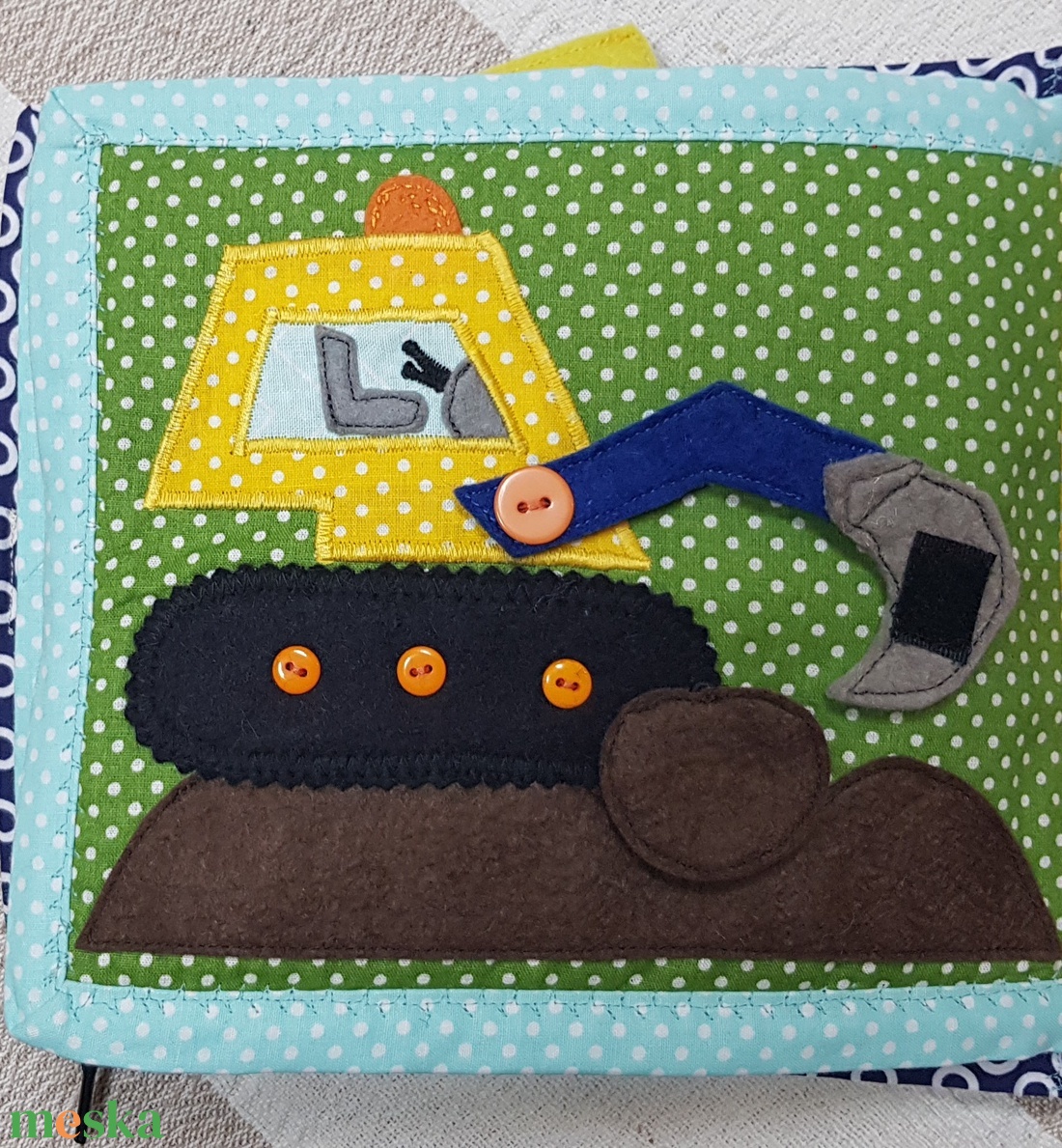 Csendeskönyv oldal- MARKOLÓ(2 éves kortól) - játék & sport - textilkönyv & babakönyv - Meska.hu Csendeskönyv oldal- MARKOLÓ(2 éves kortól) - játék & sport - textilkönyv & babakönyv - Meska.hu