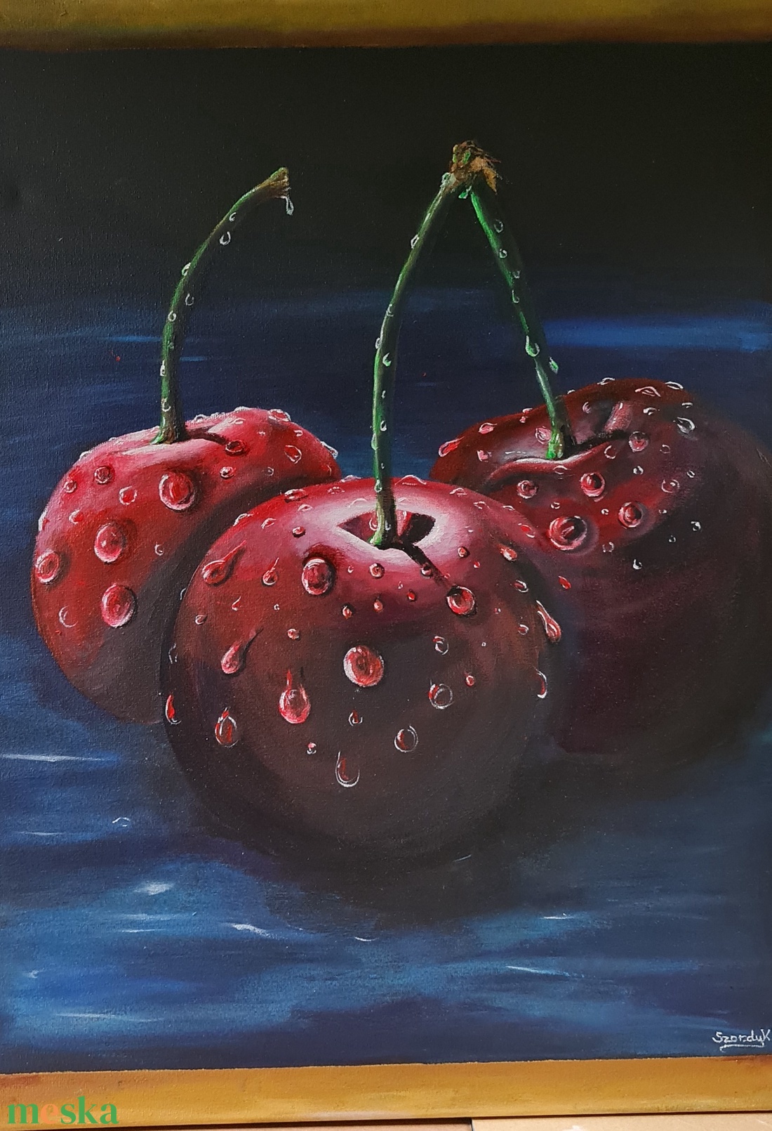 Cherry - művészet - festmény - akvarell - Meska.hu Cherry - művészet - festmény - akvarell - Meska.hu