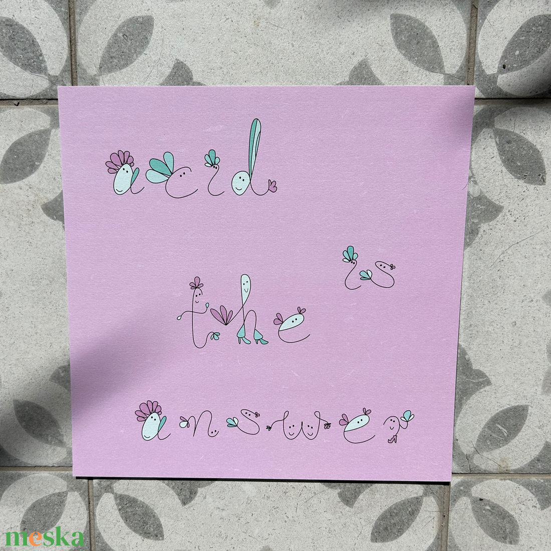 Illusztráció - Acid is the answer  - művészet - grafika & illusztráció - művészi nyomat - Meska.hu