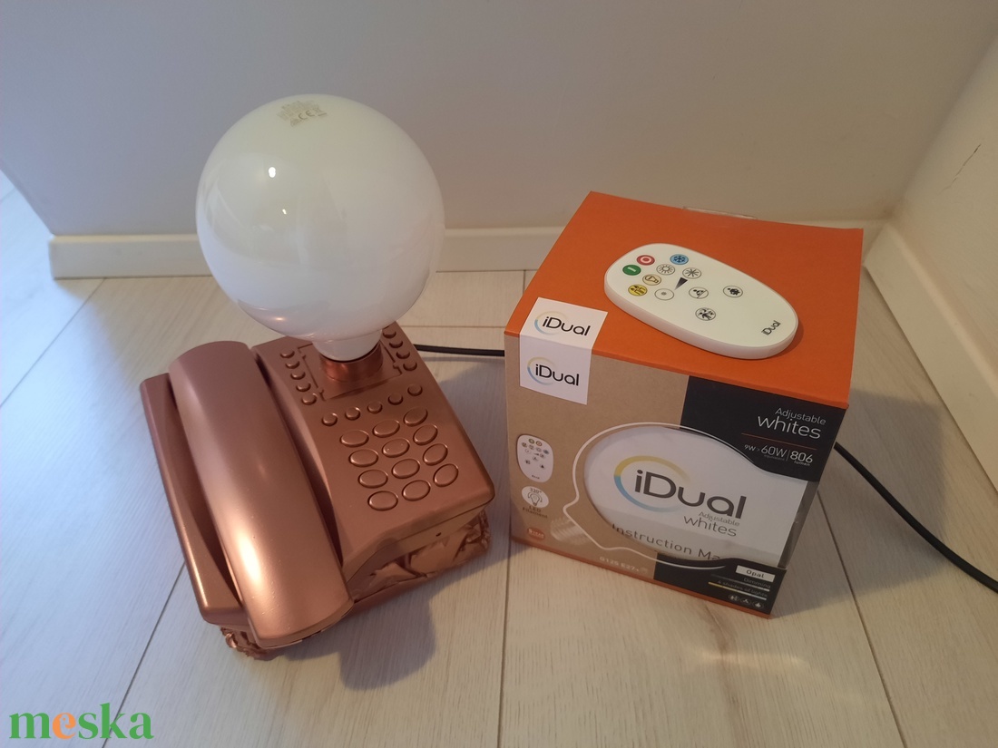 HavasiArts - Telefon lámpa távirányítóval bronz színben - otthon & életmód - lámpa - asztali lámpa - Meska.hu HavasiArts - Telefon lámpa távirányítóval bronz színben - otthon & életmód - lámpa - asztali lámpa - Meska.hu