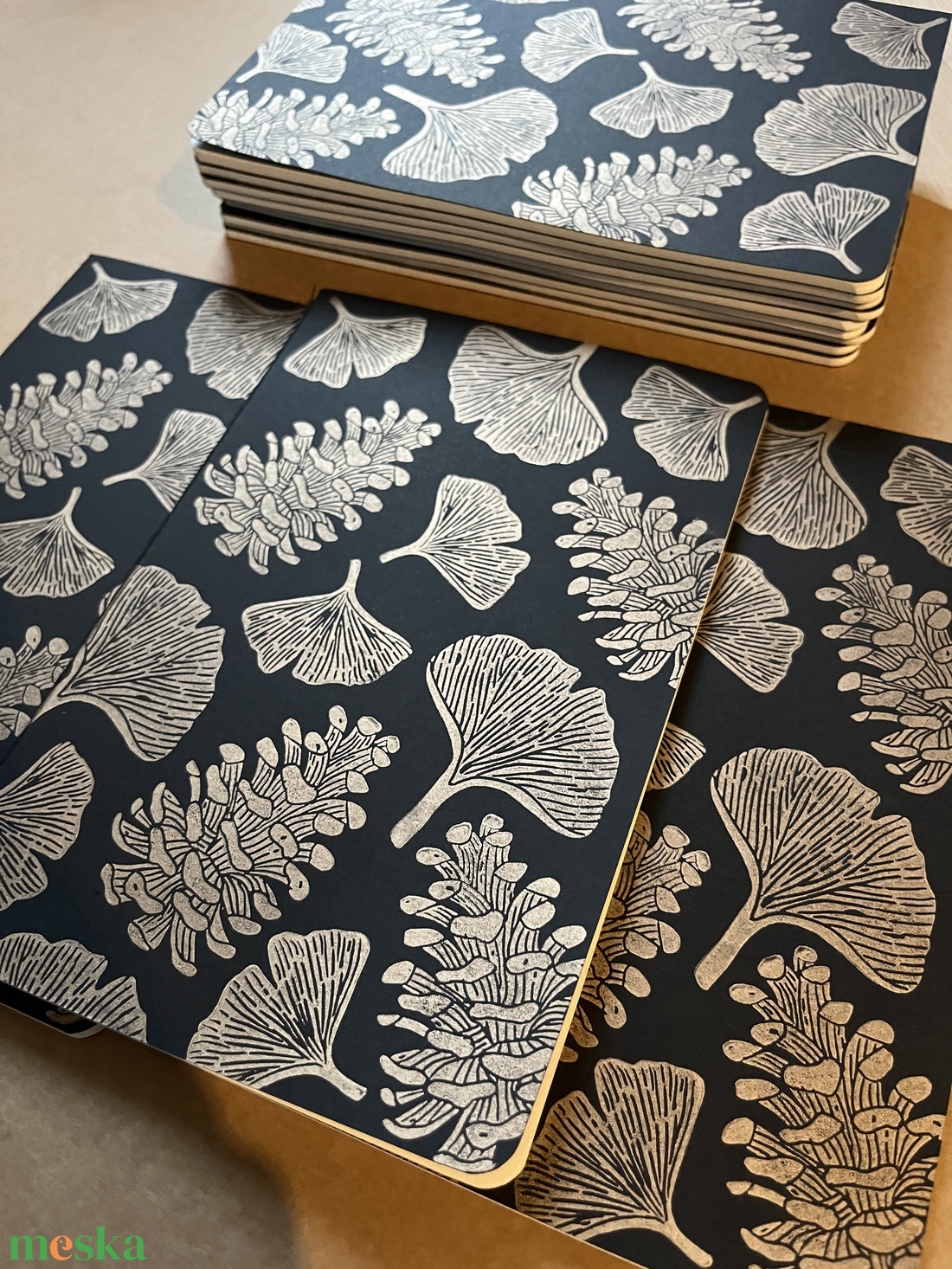 Forest Jegyzetfüzet, Linónyomat - otthon & életmód - papír, írószer - jegyzetfüzet & napló - Meska.hu