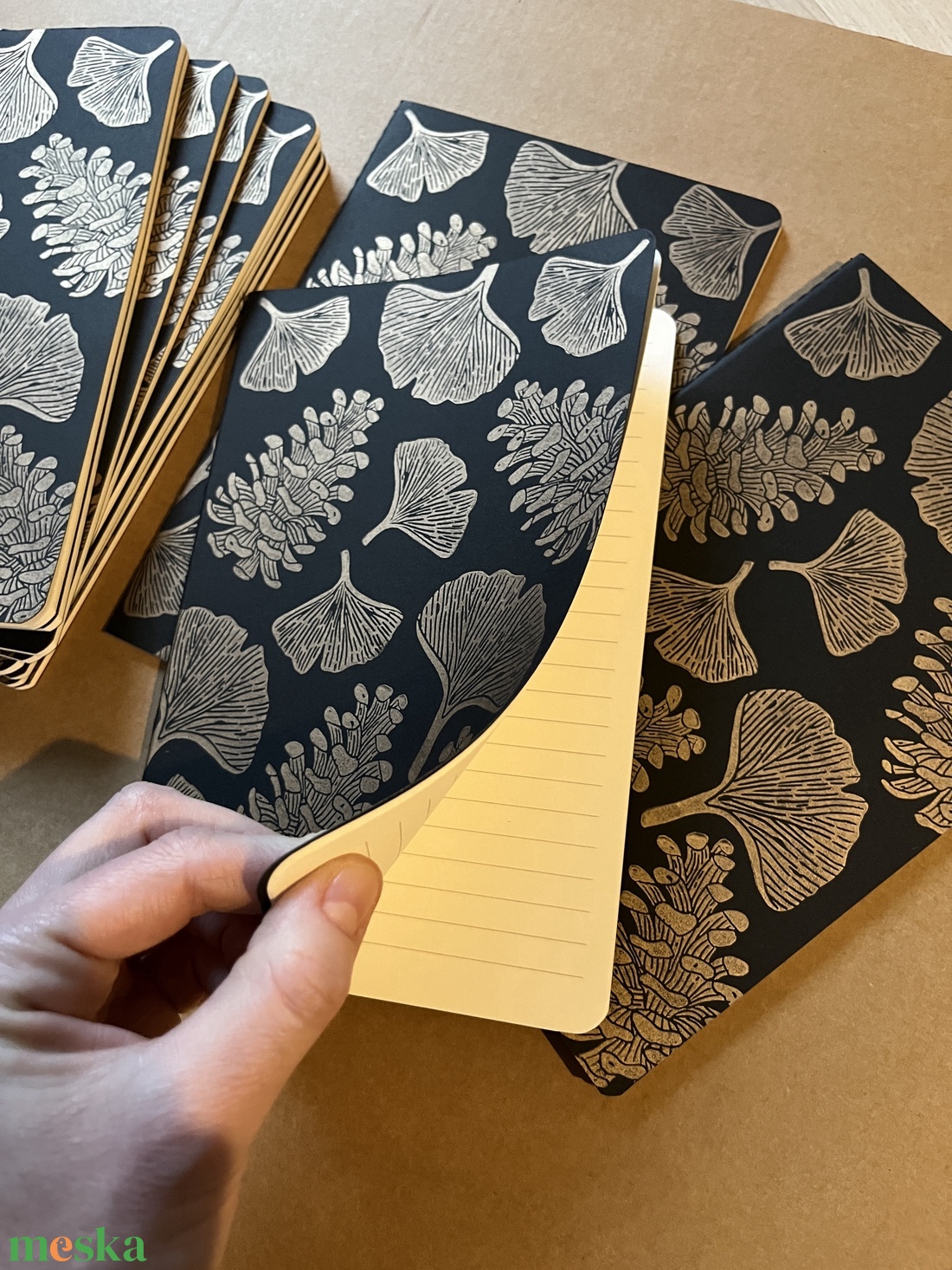 Forest Jegyzetfüzet, Linónyomat - otthon & életmód - papír, írószer - jegyzetfüzet & napló - Meska.hu