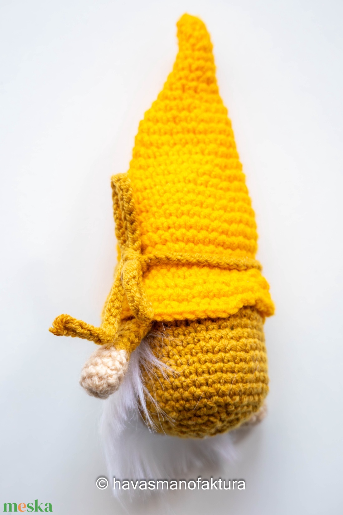 Tavasz manó ( sárga-mustár) - játék & sport - plüssállat & játékfigura - manócska - Meska.hu