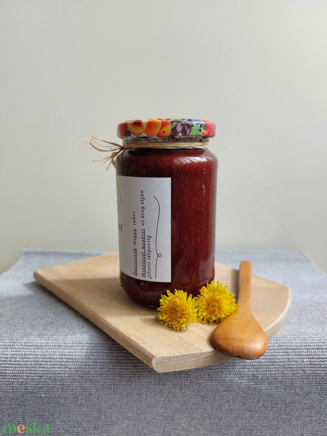 Meggylekvár - élelmiszer - lekvár - Meska.hu