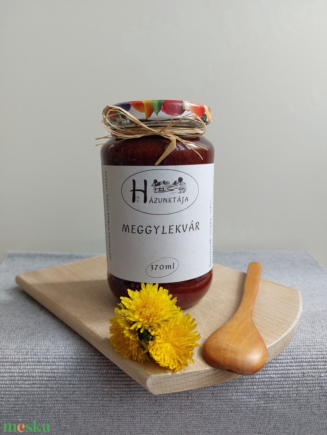 Meggylekvár - élelmiszer - lekvár - Meska.hu