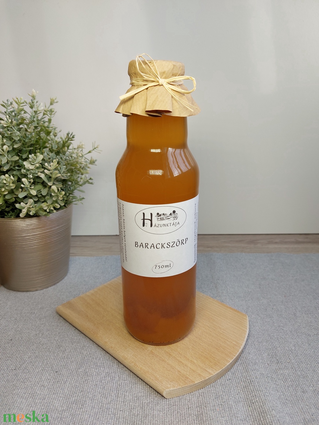 Barackszörp - élelmiszer - szörp - Meska.hu