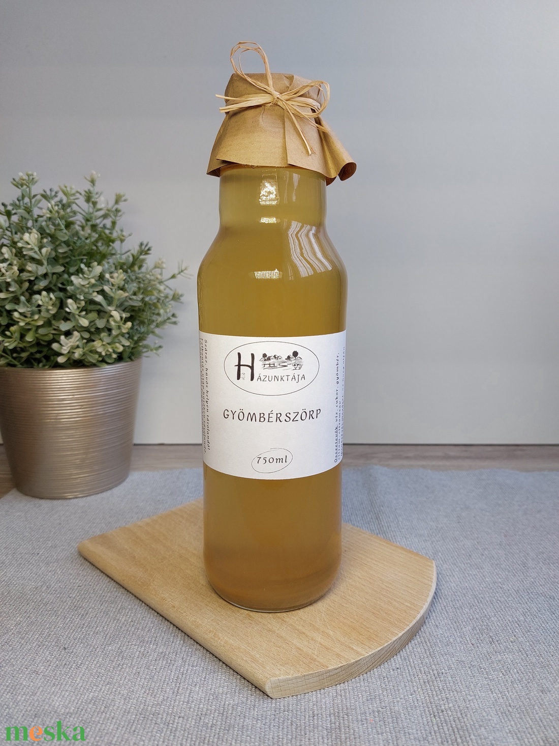 Gyömbérszörp - élelmiszer - szörp - Meska.hu