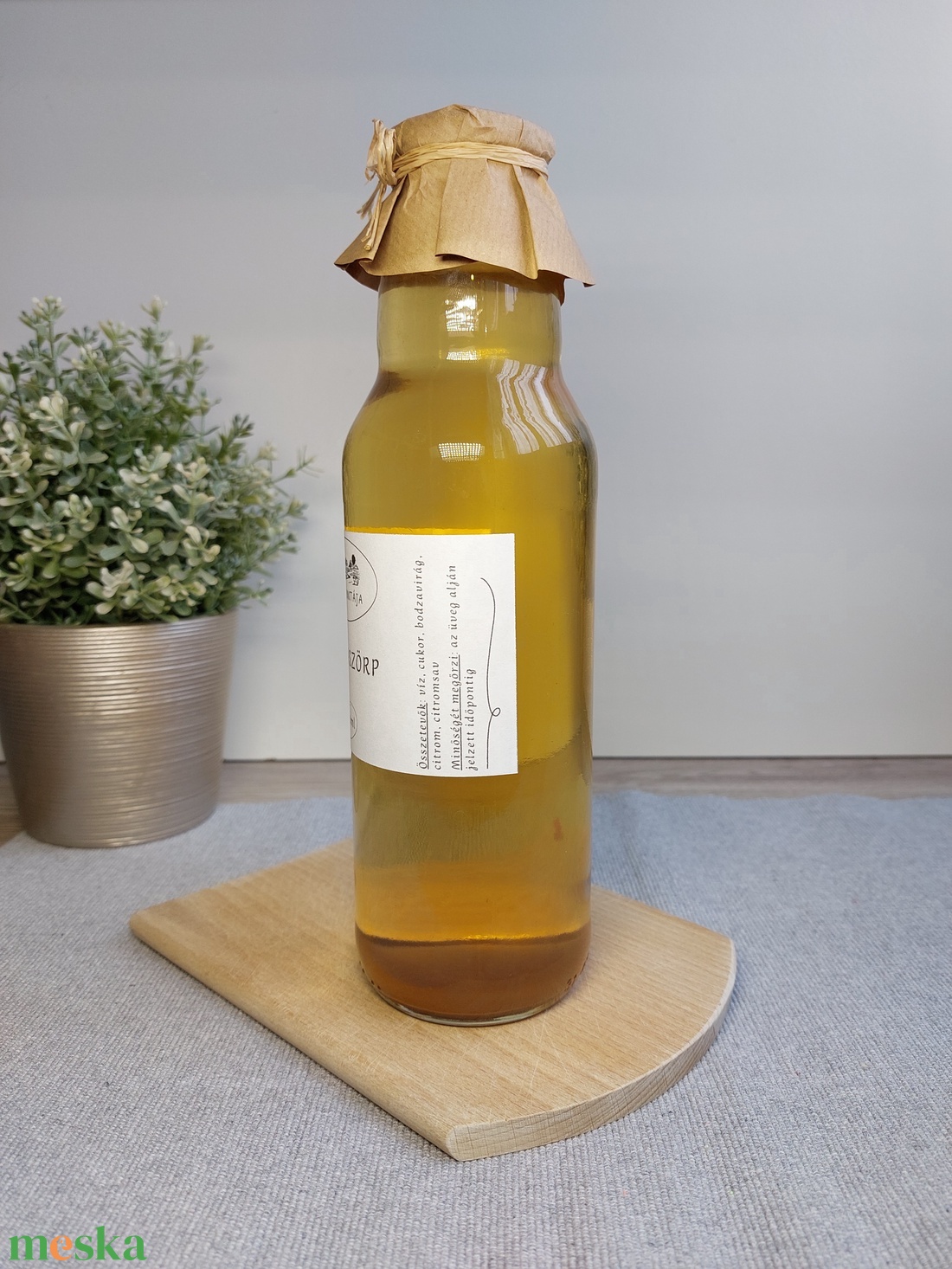 Bodzaszörp - élelmiszer - szörp - Meska.hu