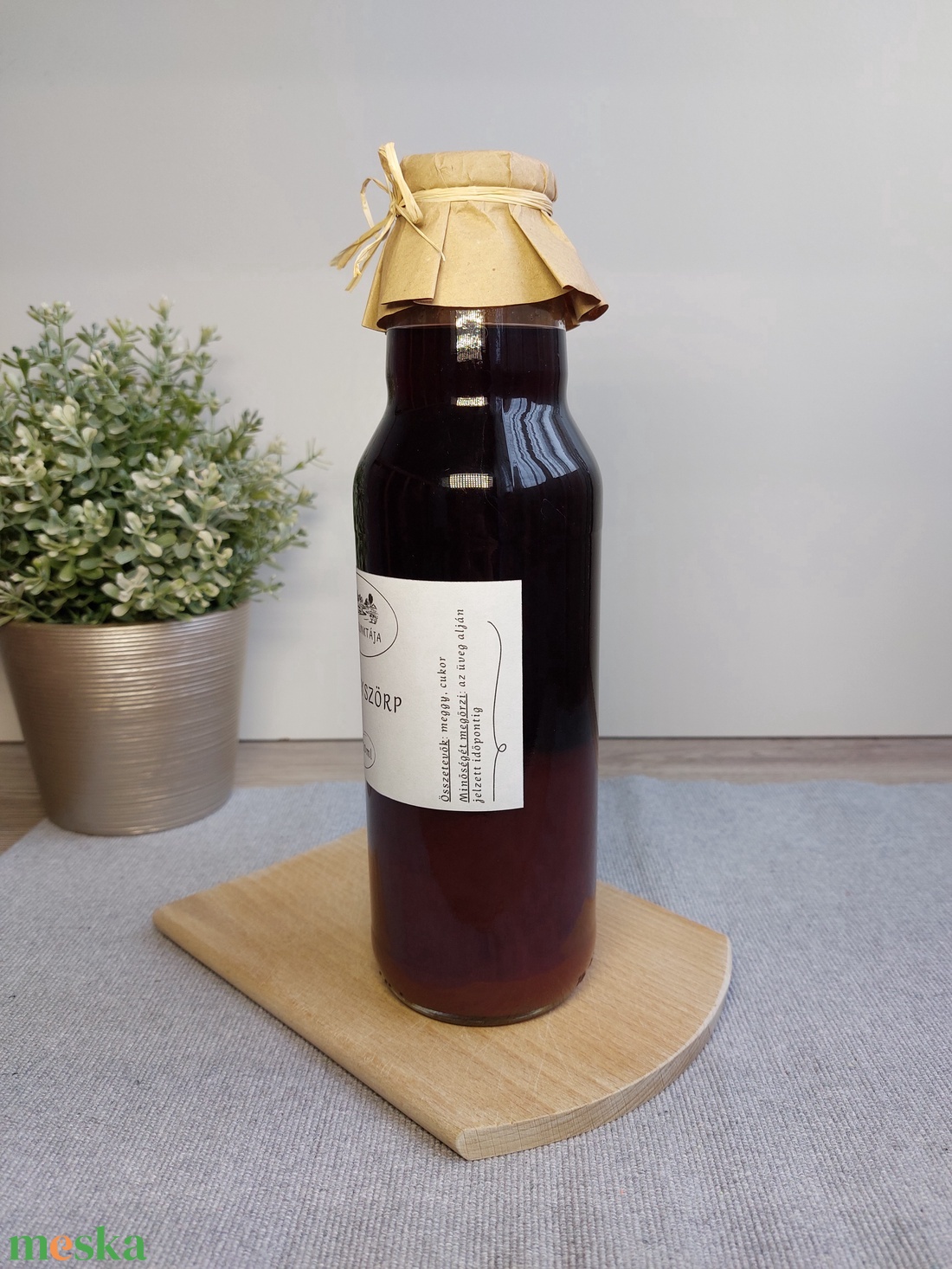 Meggyszörp - élelmiszer - szörp - Meska.hu