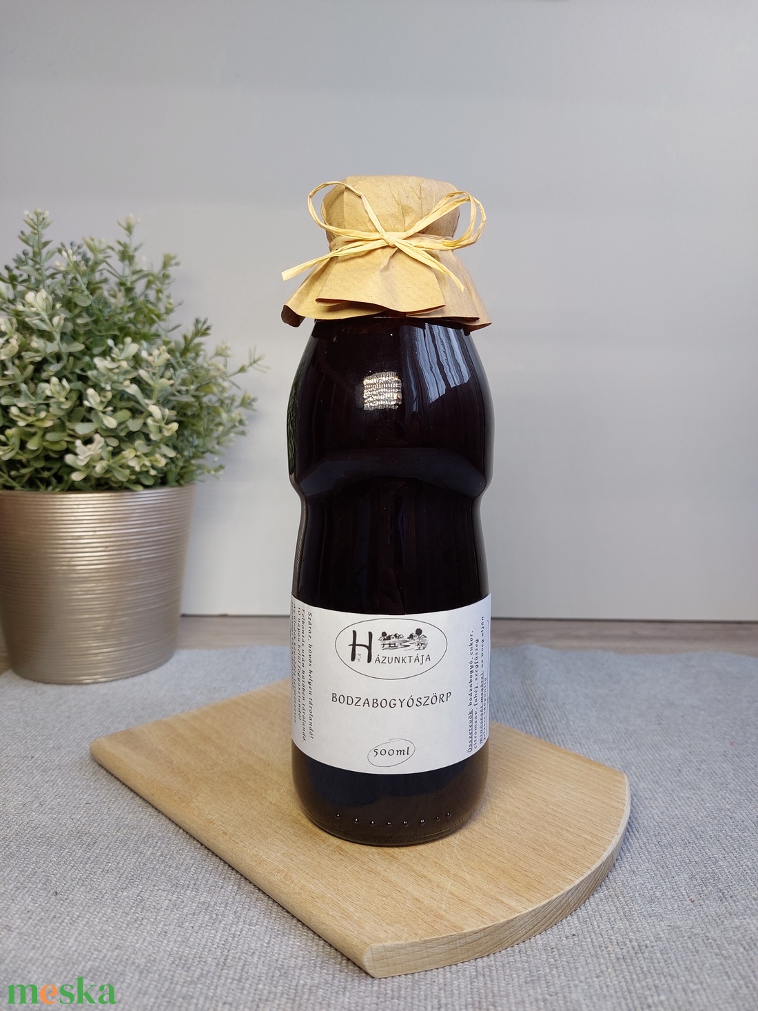 Bodzabogyószörp - élelmiszer - szörp - Meska.hu