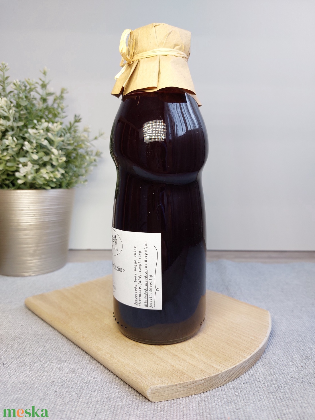 Bodzabogyószörp - élelmiszer - szörp - Meska.hu