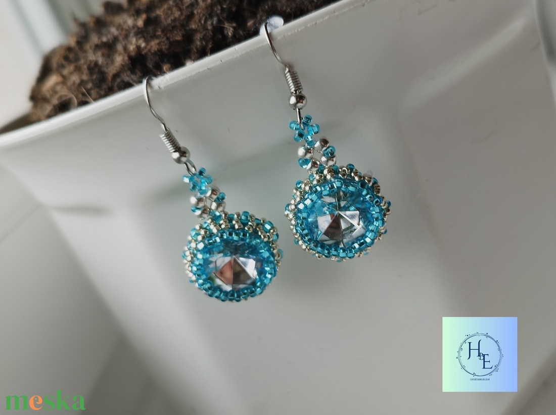 Mirror fülbevaló - ékszer - fülbevaló - fülékszer - Meska.hu