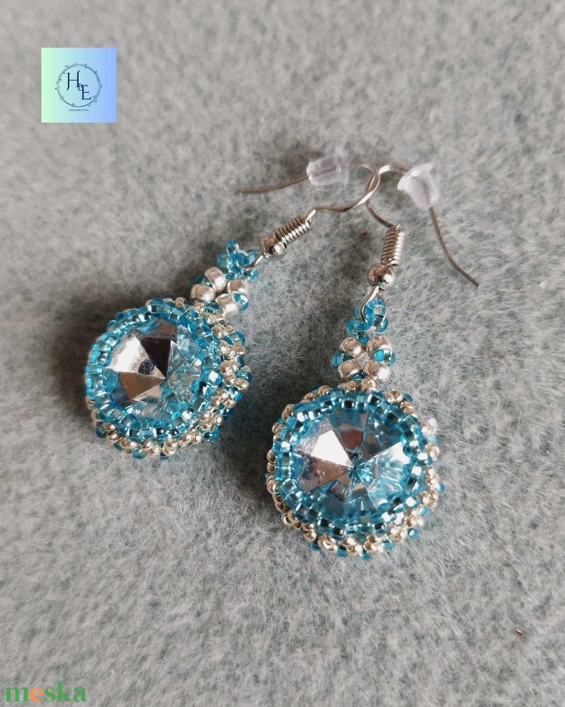 Mirror fülbevaló - ékszer - fülbevaló - fülékszer - Meska.hu