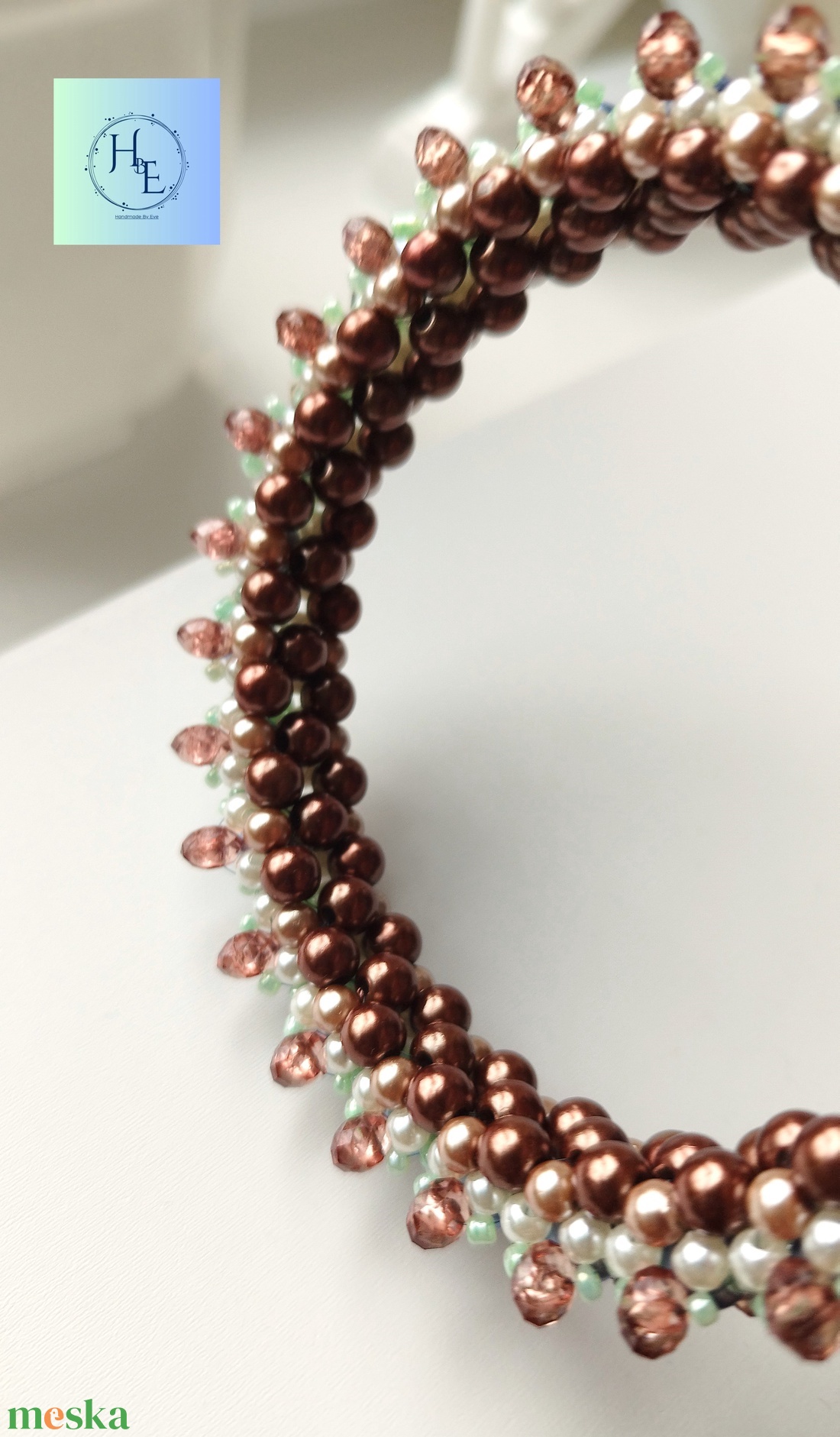 Beach karkötő - ékszer - karkötő - gyöngyös karkötő - Meska.hu