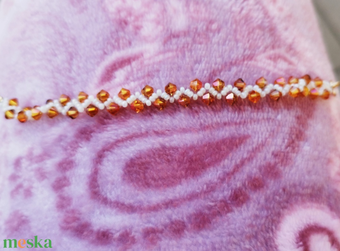 Fruzsina karkötő - ékszer - karkötő - gyöngyös karkötő - Meska.hu