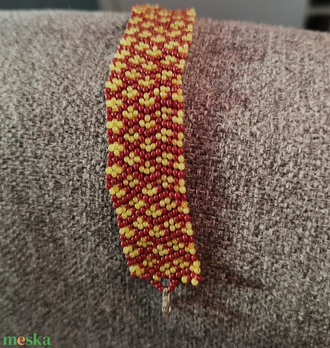 Peyote mintás karkötő - ékszer - karkötő - gyöngyös karkötő - Meska.hu