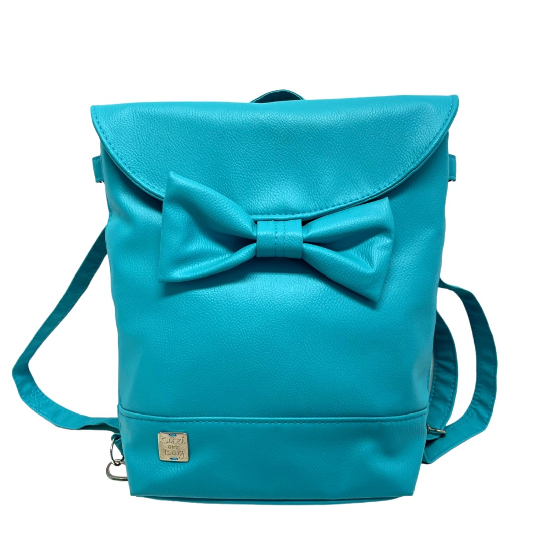 SuziartBag Türkiz masnis kisméretű 2in1 hátizsák - táska & tok - kézitáska & válltáska - válltáska - Meska.hu SuziartBag Türkiz masnis kisméretű 2in1 hátizsák - táska & tok - kézitáska & válltáska - válltáska - Meska.hu