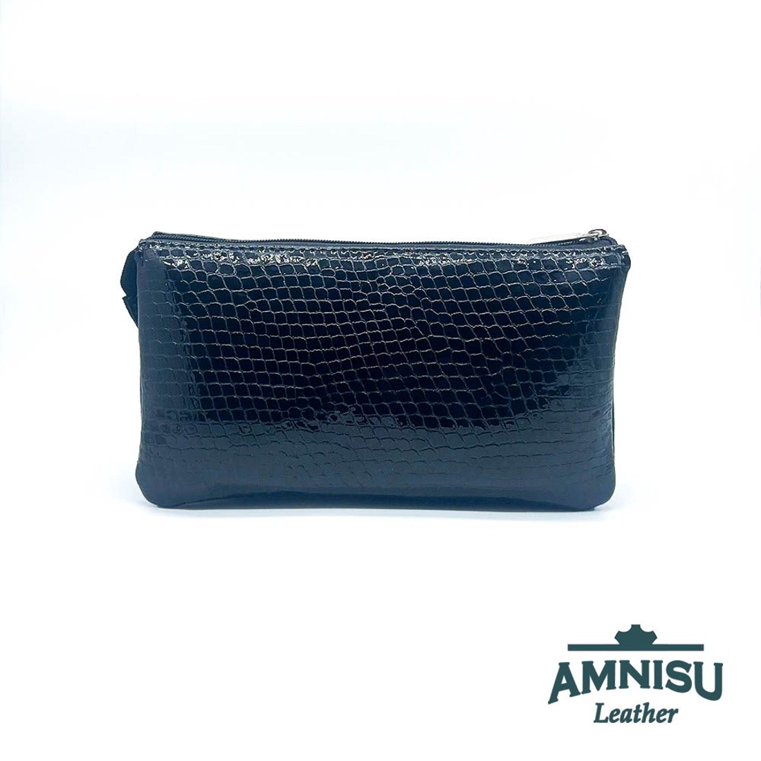 Fekete lakk kígyómintás - arany mintás egyenes kristály köves női pénztárca G8023 - táska & tok - pénztárca & más tok - pénztárca - női pénztárca - Meska.hu