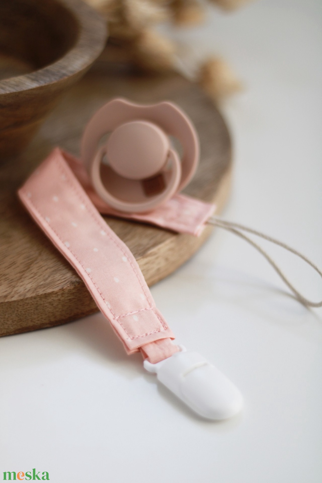 Barack foltos cumilánc - játék & sport - 3 éves kor alattiaknak - cumilánc - Meska.hu