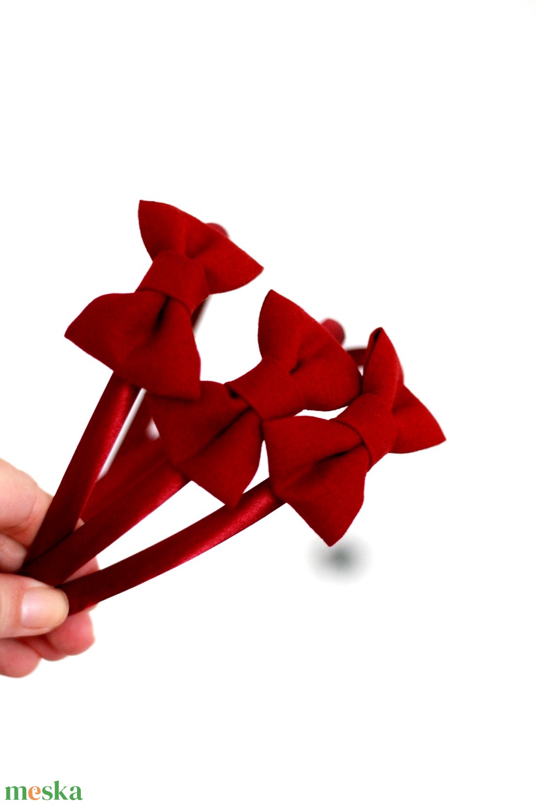 Bordó hajráf, hajpánt - ruha & divat - hajdísz & hajcsat - hajráf & hajpánt - Meska.hu