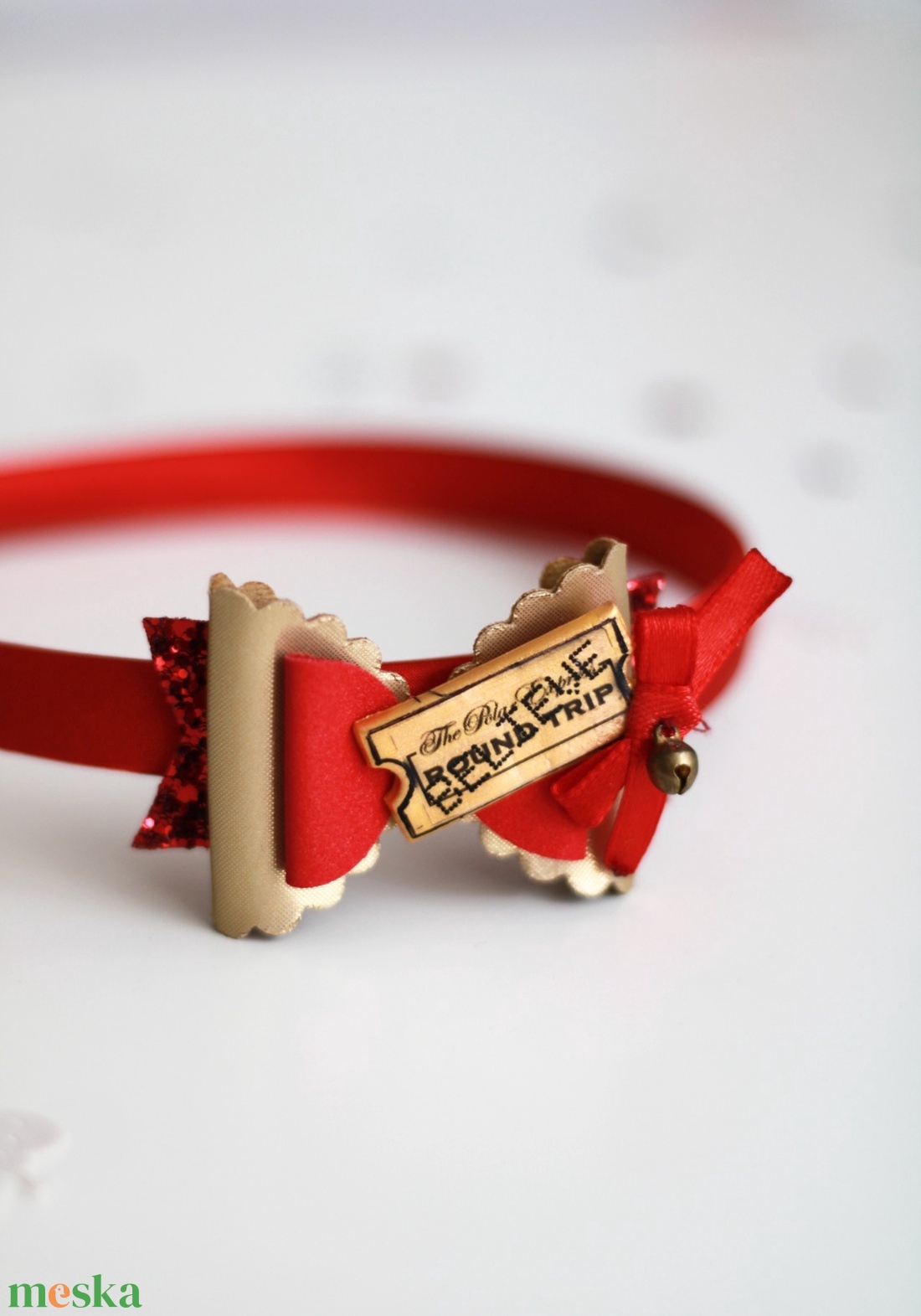 Polar Express hajráf, hajpánt - ruha & divat - hajdísz & hajcsat - hajráf & hajpánt - Meska.hu