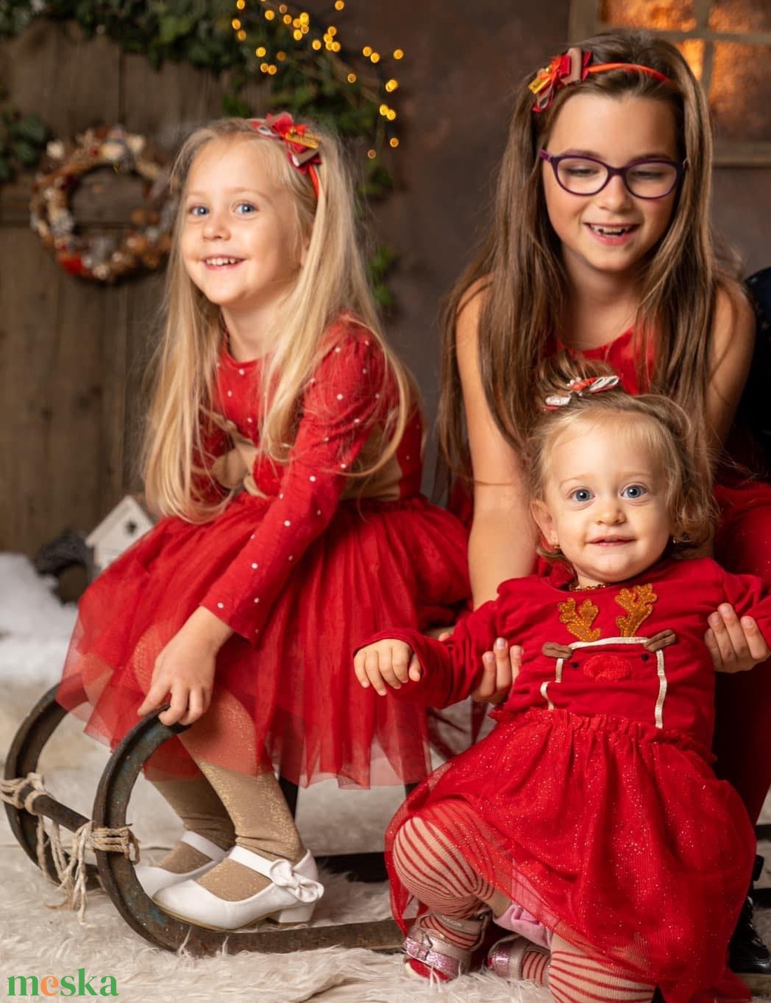 Polar Express hajráf, hajpánt - ruha & divat - hajdísz & hajcsat - hajráf & hajpánt - Meska.hu