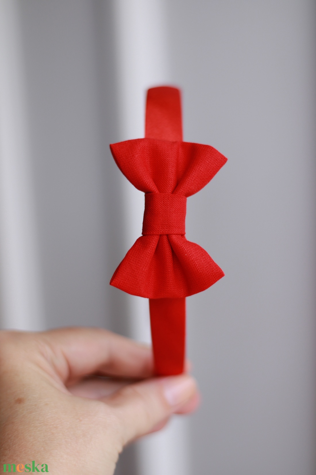 piros hajráf, hajpánt Mariannak - ruha & divat - hajdísz & hajcsat - hajráf & hajpánt - Meska.hu