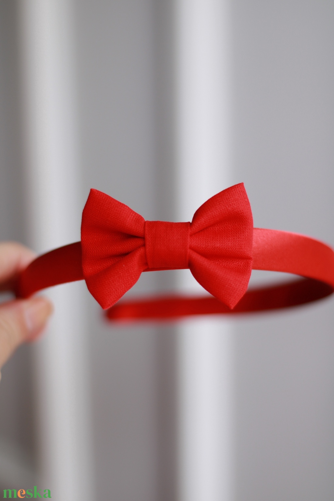 piros hajráf, hajpánt Mariannak - ruha & divat - hajdísz & hajcsat - hajráf & hajpánt - Meska.hu