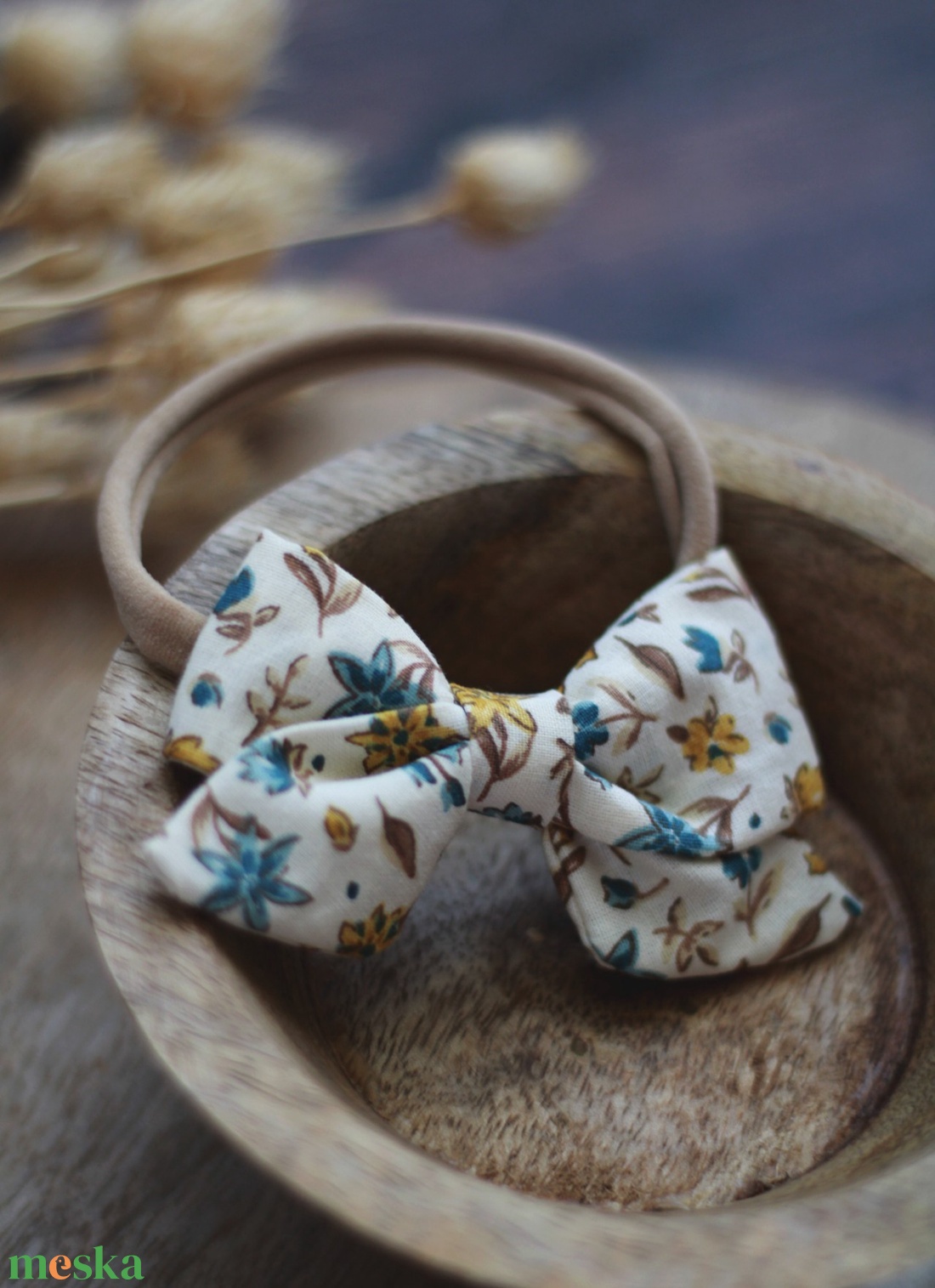 Apró virágos elasztikus fejpánt , baba fejpánt, hajpánt - ruha & divat - hajdísz & hajcsat - hajráf & hajpánt - Meska.hu