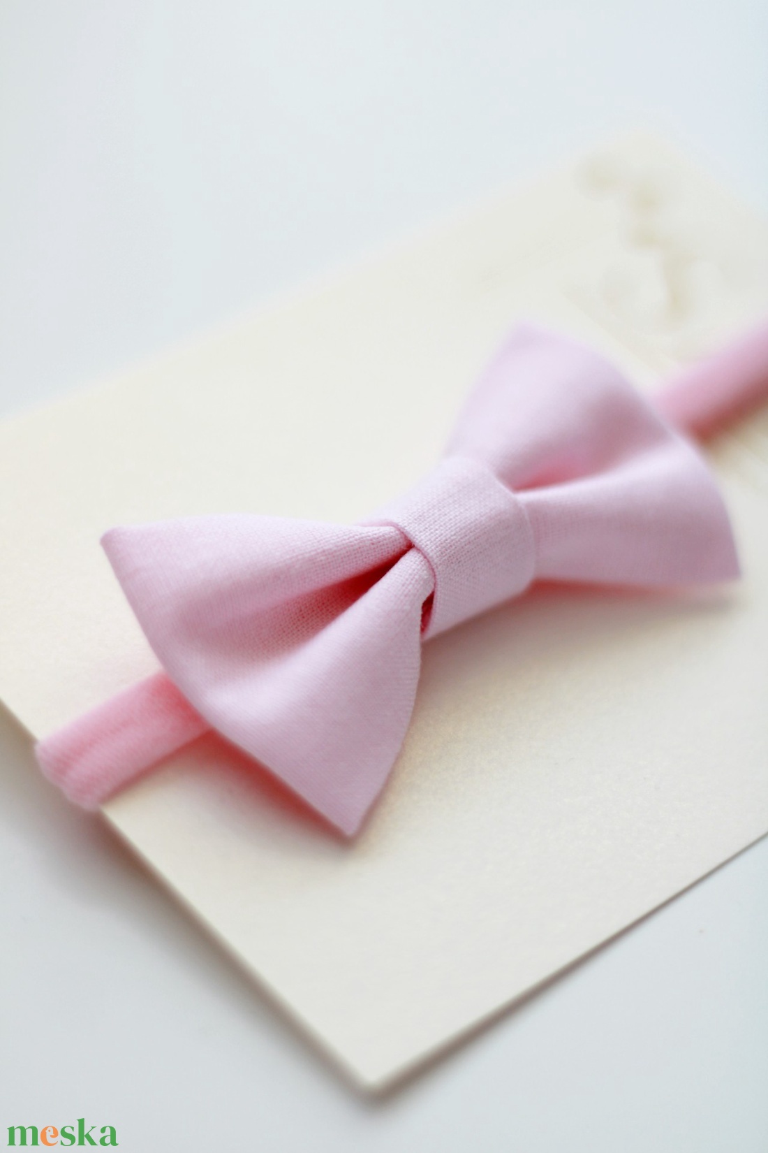 Rózsaszín sima masnis elasztikus fejpánt , baba fejpánt, hajpánt - ruha & divat - hajdísz & hajcsat - hajráf & hajpánt - Meska.hu