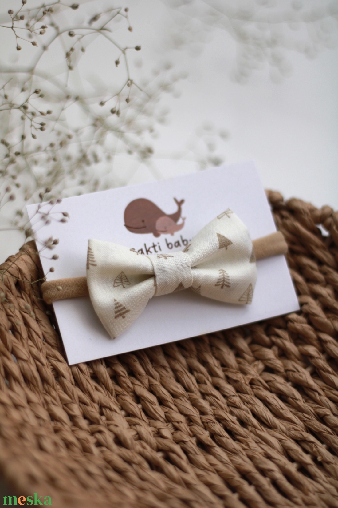 Karácsonyfa sima masnis elasztikus fejpánt , baba fejpánt, hajpánt - ruha & divat - hajdísz & hajcsat - hajráf & hajpánt - Meska.hu