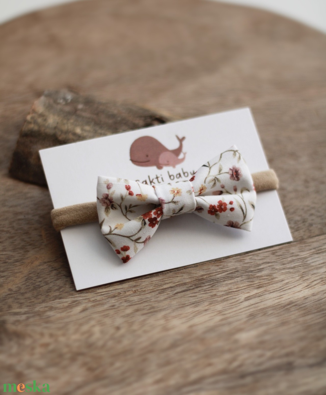 Natur garden sima masnis elasztikus fejpánt , baba fejpánt, hajpánt - ruha & divat - hajdísz & hajcsat - hajráf & hajpánt - Meska.hu