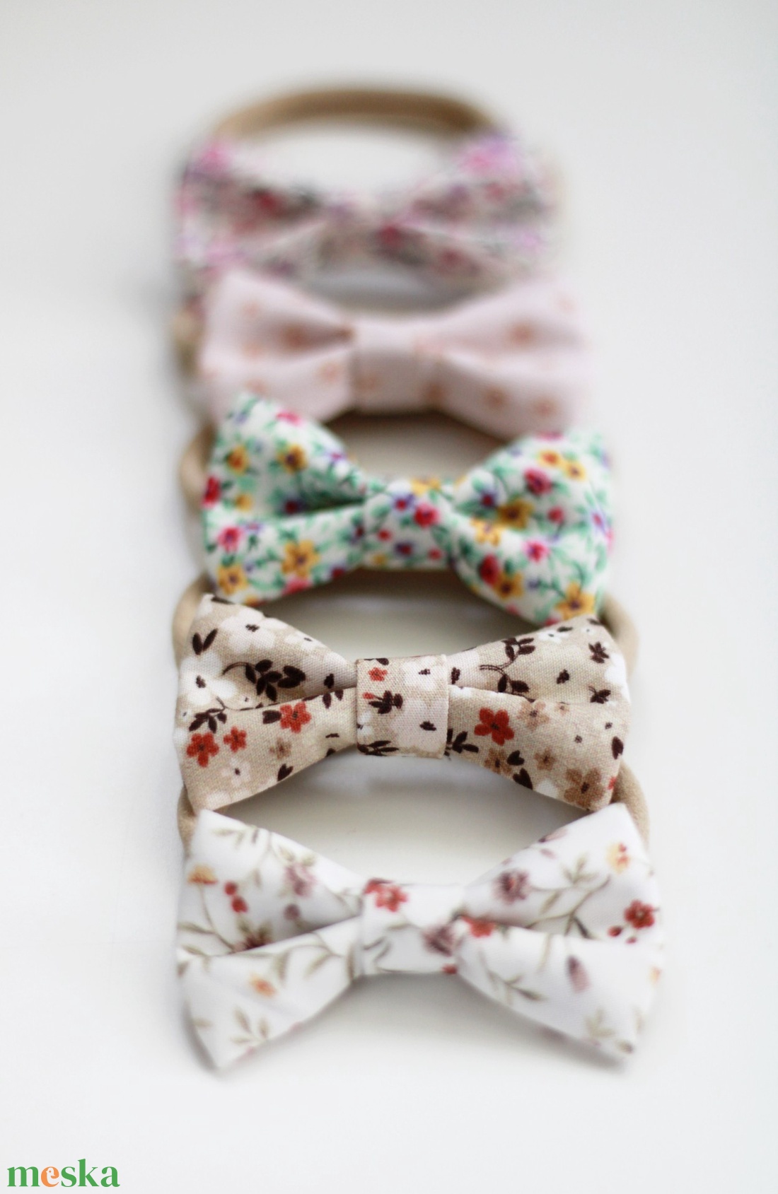 Natur garden sima masnis elasztikus fejpánt , baba fejpánt, hajpánt - ruha & divat - hajdísz & hajcsat - hajráf & hajpánt - Meska.hu