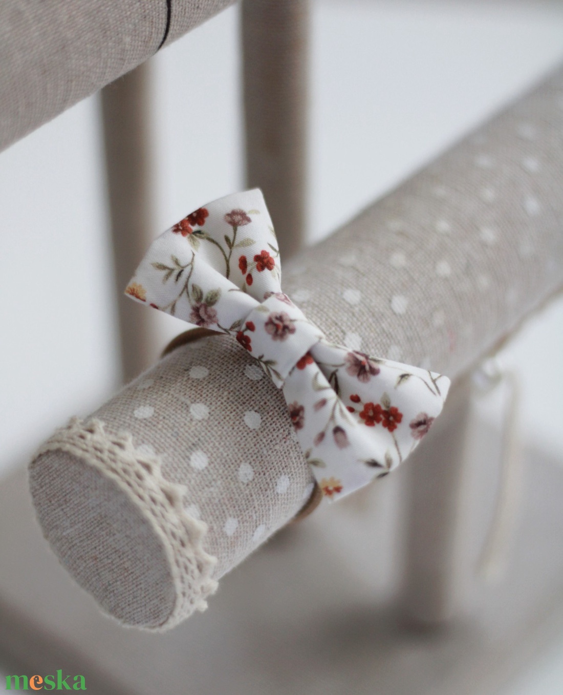 Natúr garden hajgumi, hajdísz, hajbavaló - ruha & divat - hajdísz & hajcsat - hajgumi - Meska.hu