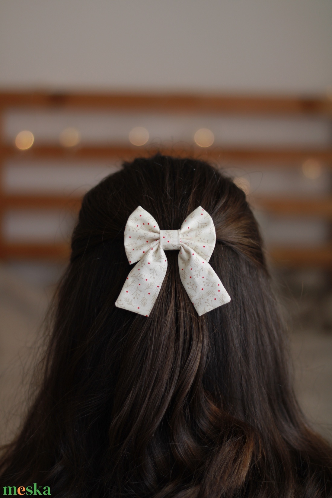 Natúr kollekciós fenyőág hajgumi, hajdísz, hajbavaló - ruha & divat - hajdísz & hajcsat - hajgumi - Meska.hu