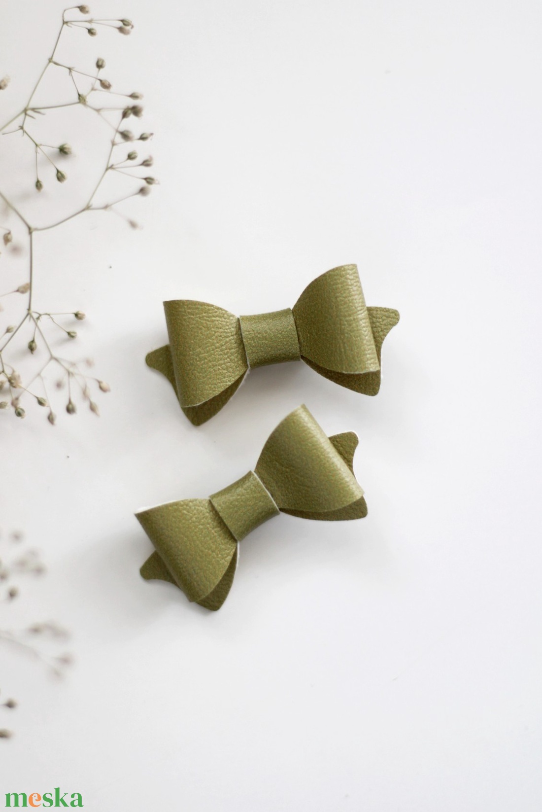 Oliva mini hajcsat, hajcsat - ruha & divat - hajdísz & hajcsat - hajcsat & hajtű - Meska.hu