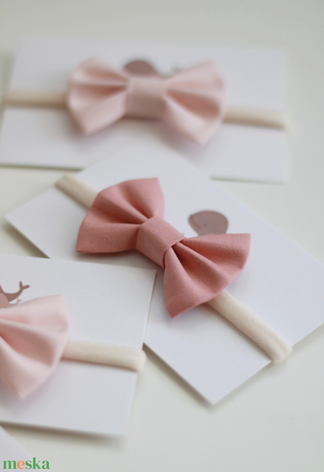 Sötétebb rózsaszín midi masnis elasztikus fejpánt , baba fejpánt, hajpánt - ruha & divat - hajdísz & hajcsat - hajráf & hajpánt - Meska.hu