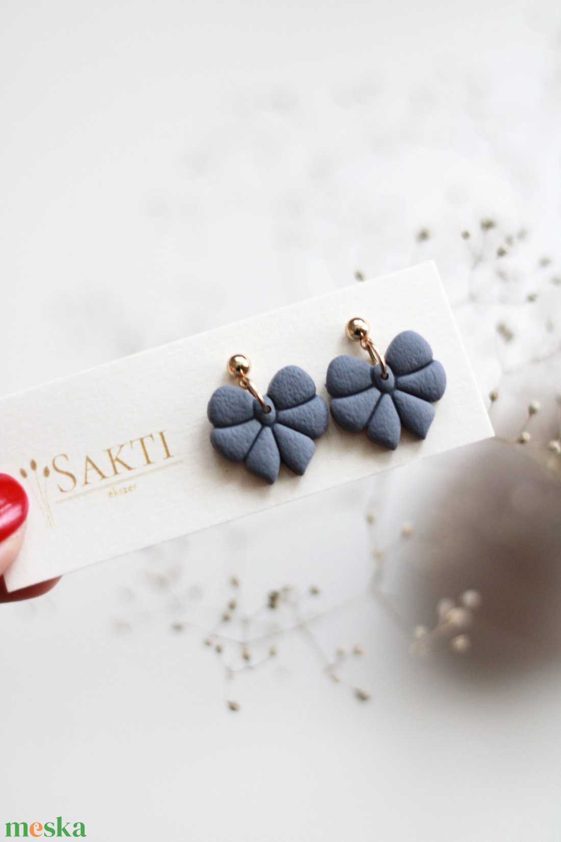 Midi masni fülbevaló - ékszer - fülbevaló - pötty fülbevaló - Meska.hu