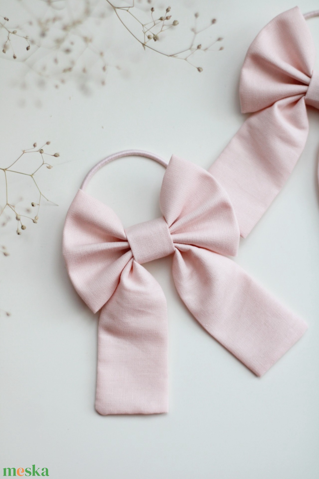 Púder hajgumi - ruha & divat - hajdísz & hajcsat - hajgumi - Meska.hu