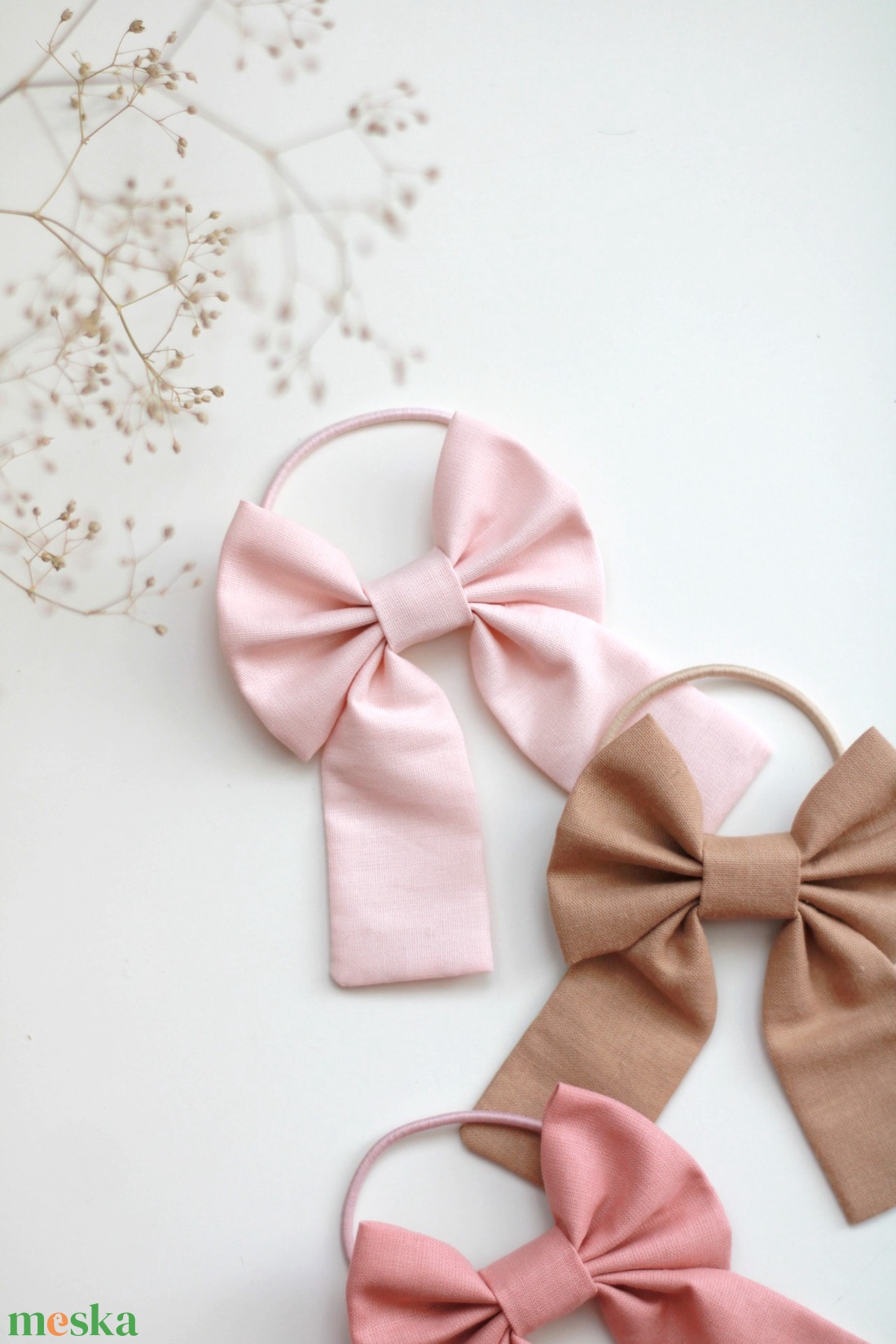 Púder hajgumi - ruha & divat - hajdísz & hajcsat - hajgumi - Meska.hu