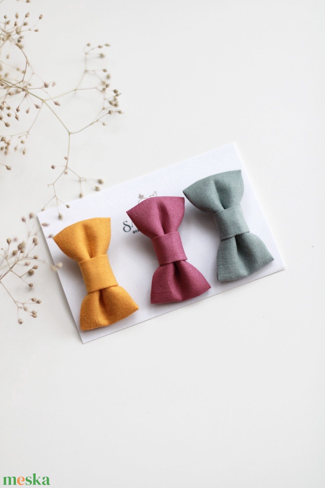 Mini hajcsat szett - tarka rét - ruha & divat - hajdísz & hajcsat - hajcsat & hajtű - Meska.hu