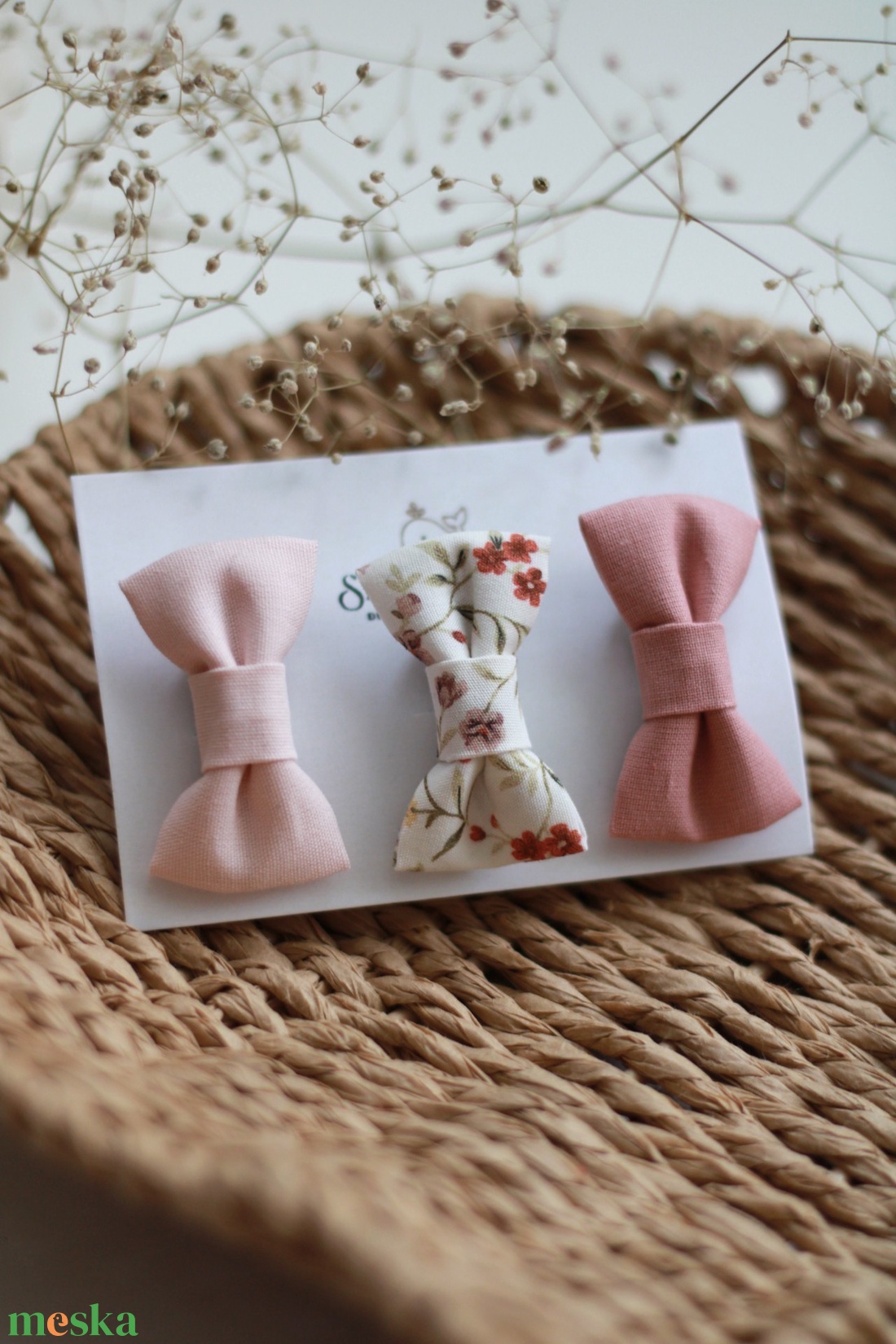 Mini hajcsat szett - nature garden - ruha & divat - hajdísz & hajcsat - hajcsat & hajtű - Meska.hu