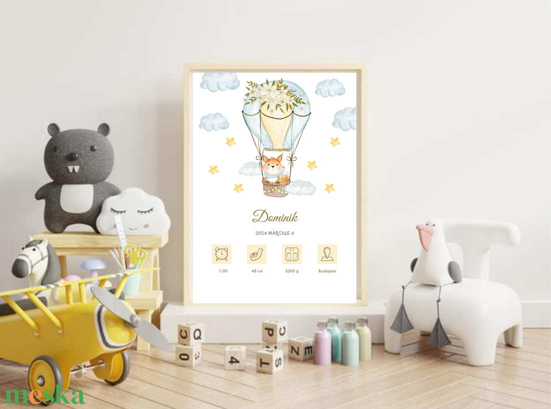 Egyedi rókás babaköszöntő plakát - művészet - grafika & illusztráció - digitális - Meska.hu Egyedi rókás babaköszöntő plakát - művészet - grafika & illusztráció - digitális - Meska.hu